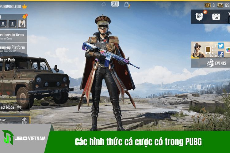 Các hình thức cá cược có trong PUBG